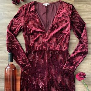 Charlotte Rouse beautiful sequin dress!